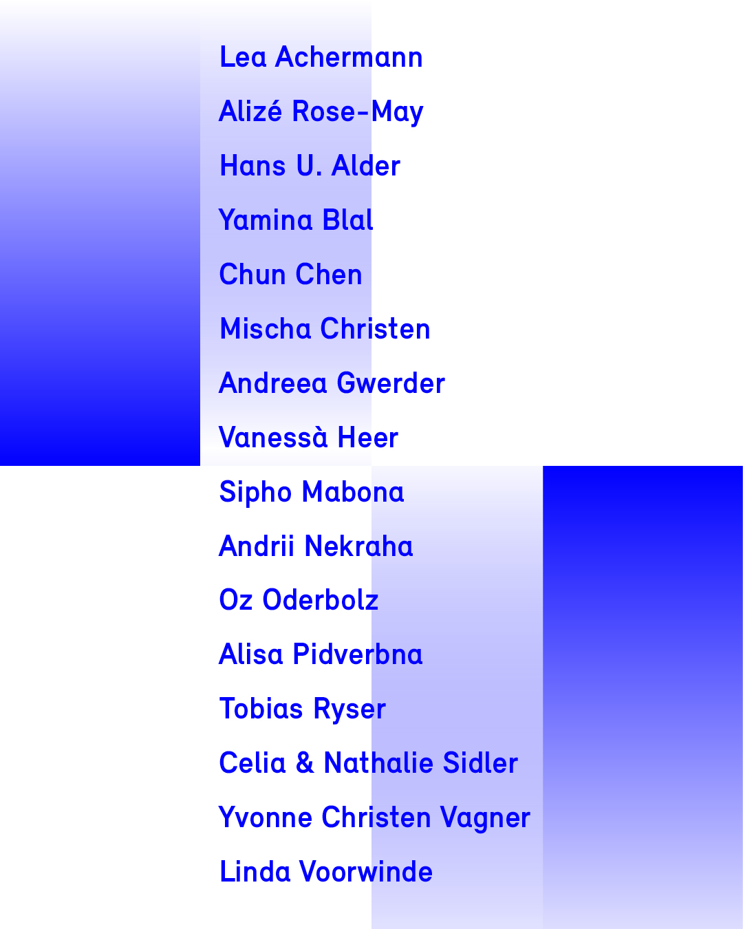 Artist Liste Crossroad Home in Motion